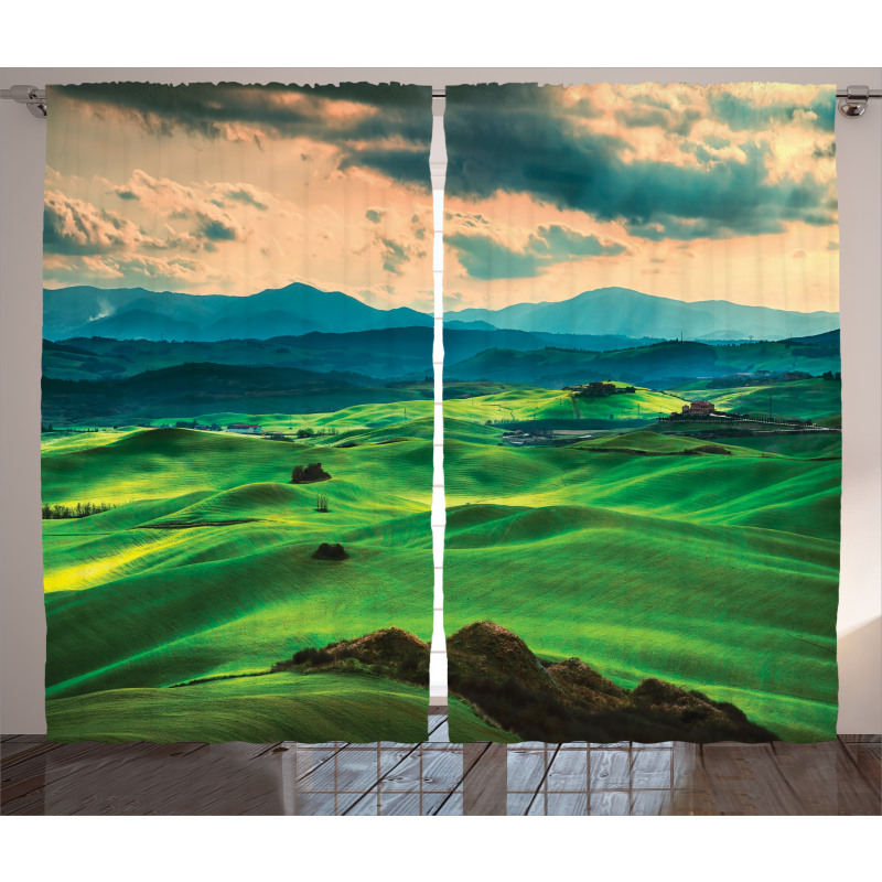 Tuscany Rolling Hills Curtain