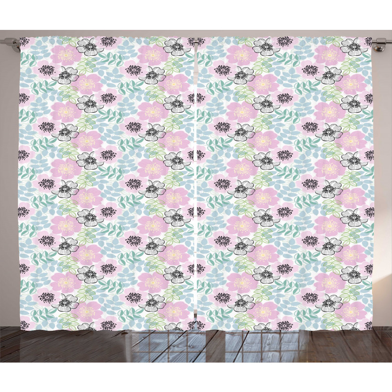 Spring Garden Growth Essence Curtain