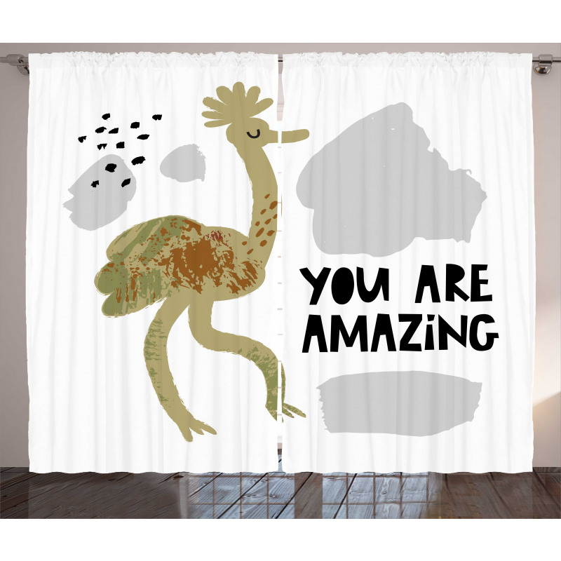 You are Calligraphy Curtain