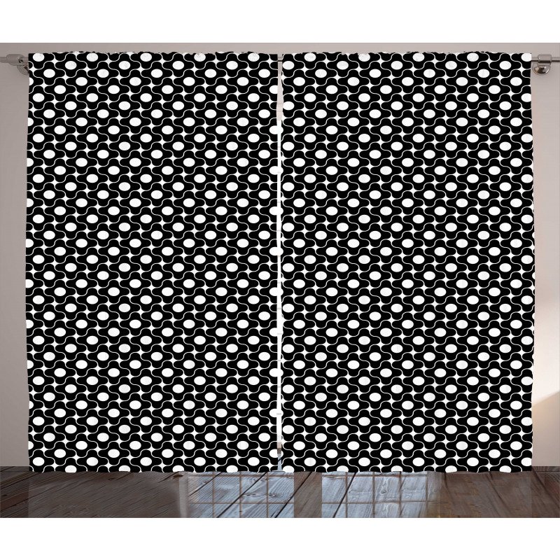 Monochrome and Geometric Curtain