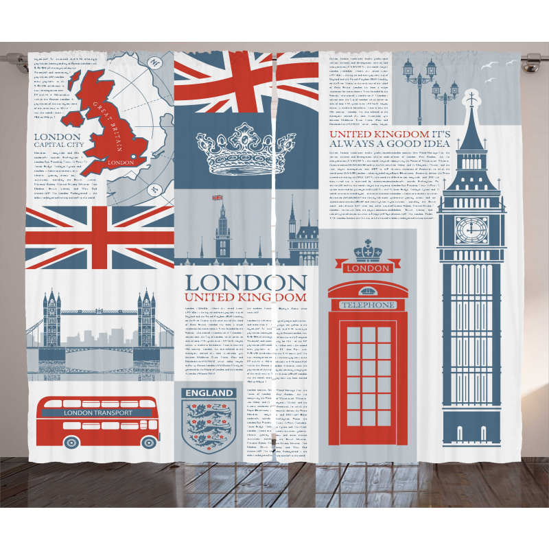 London United Kingdom Curtain