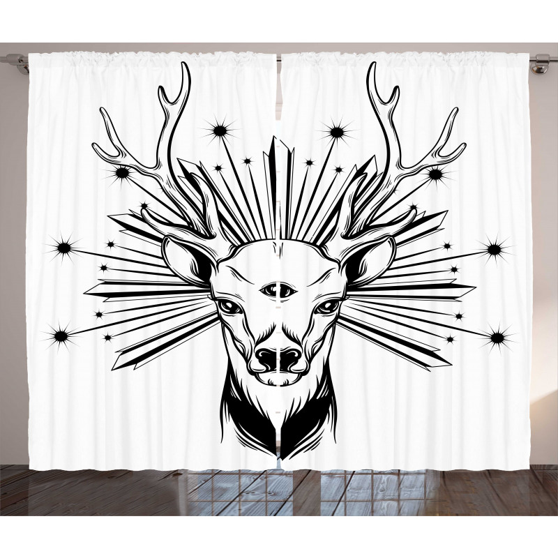 Elk Third Eye Occult Curtain