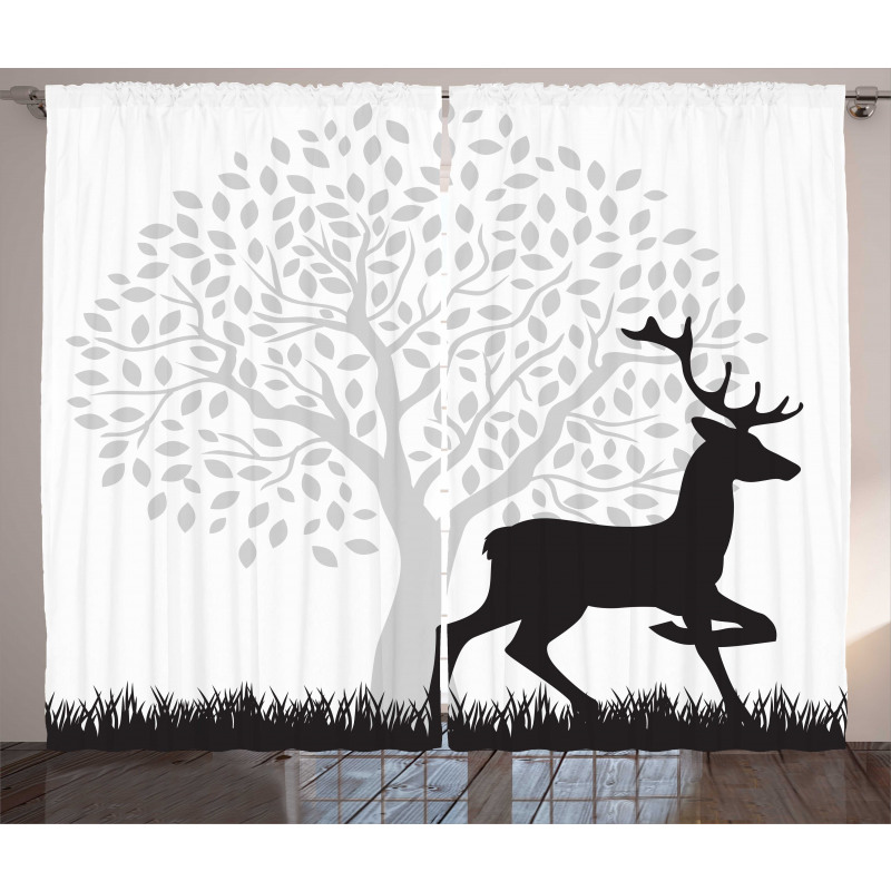 Gracious Wild Animal Curtain