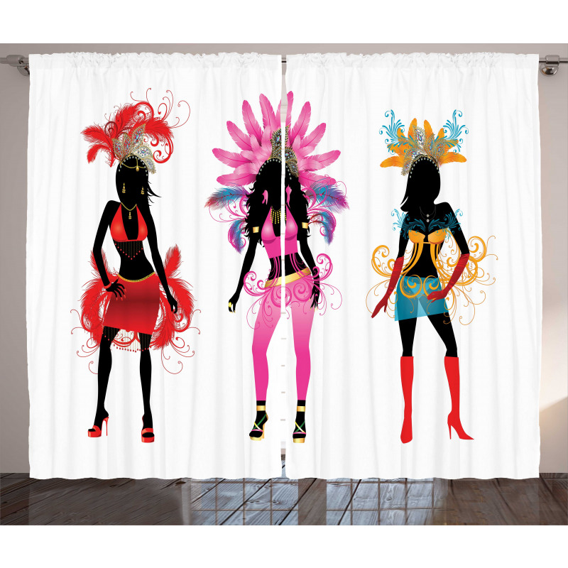 Flourish Carnival Clothes Curtain