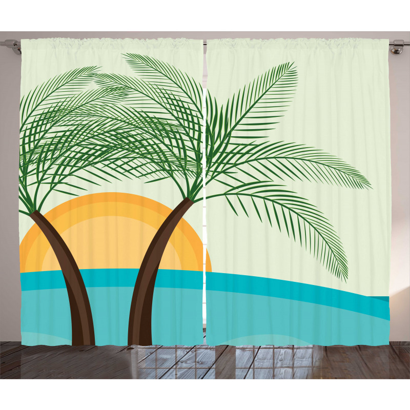 Modern Summer Curtain