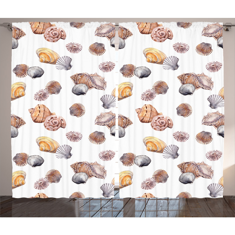 Mediterranean Seashore Curtain