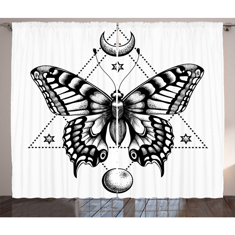 Mystical Butterfly Curtain