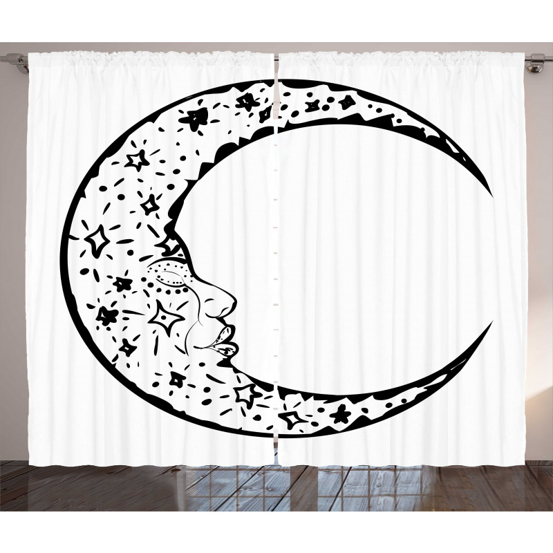 Modern Crescent Curtain