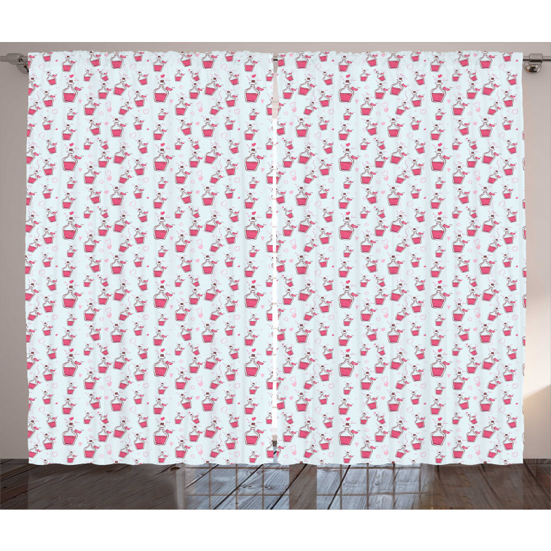 Elixir of Love Doodle Curtain