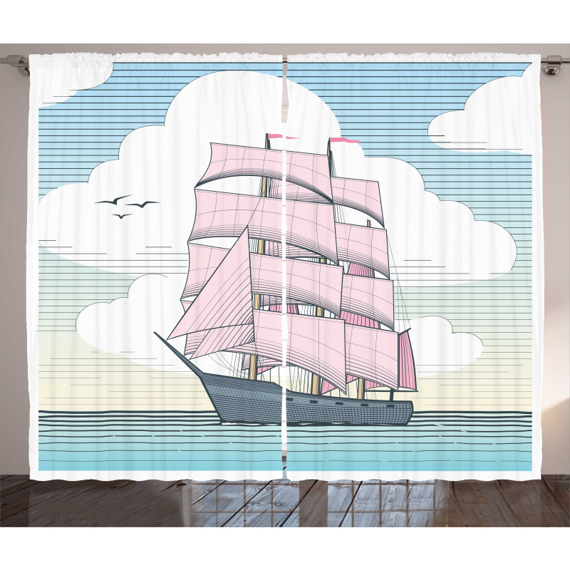 Dreamy Windjammer Curtain