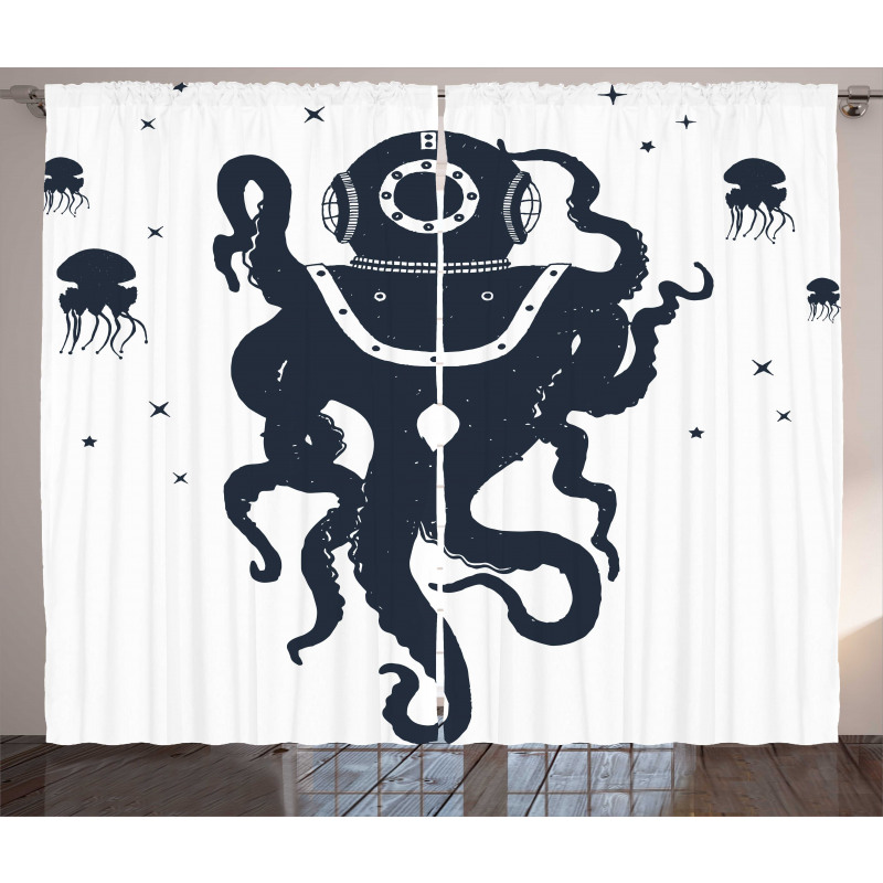 Octopus Costume Curtain