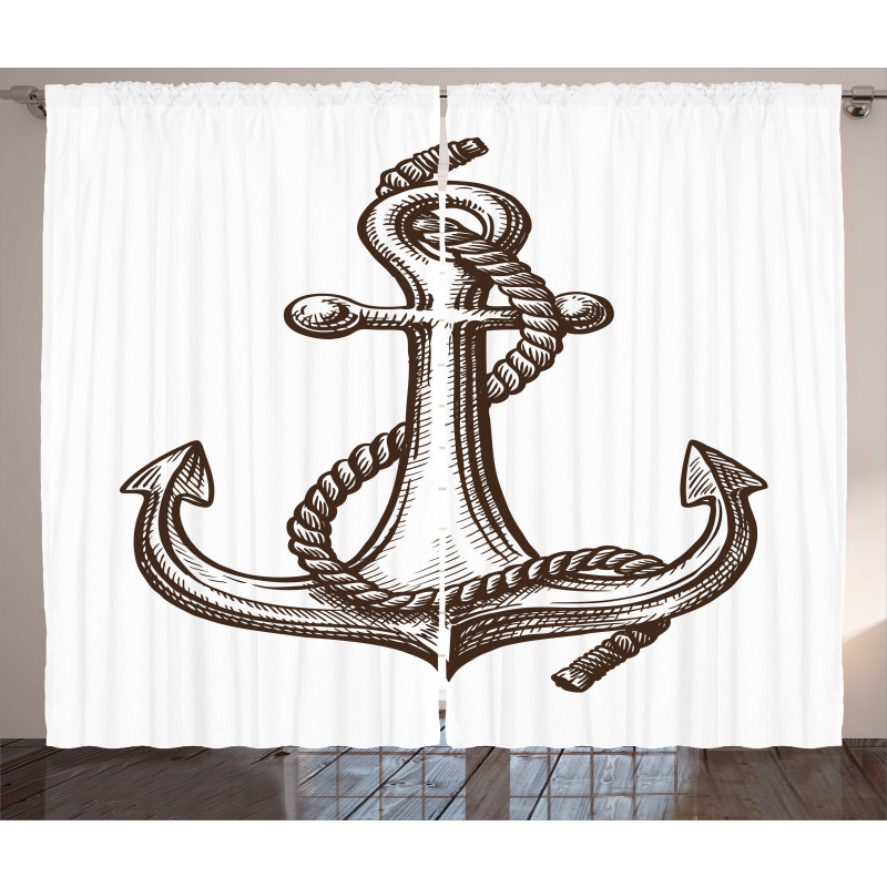 Cruise Sign Sketch Curtain