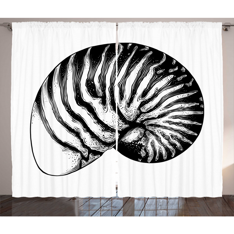 Vintage Sea Shell Curtain