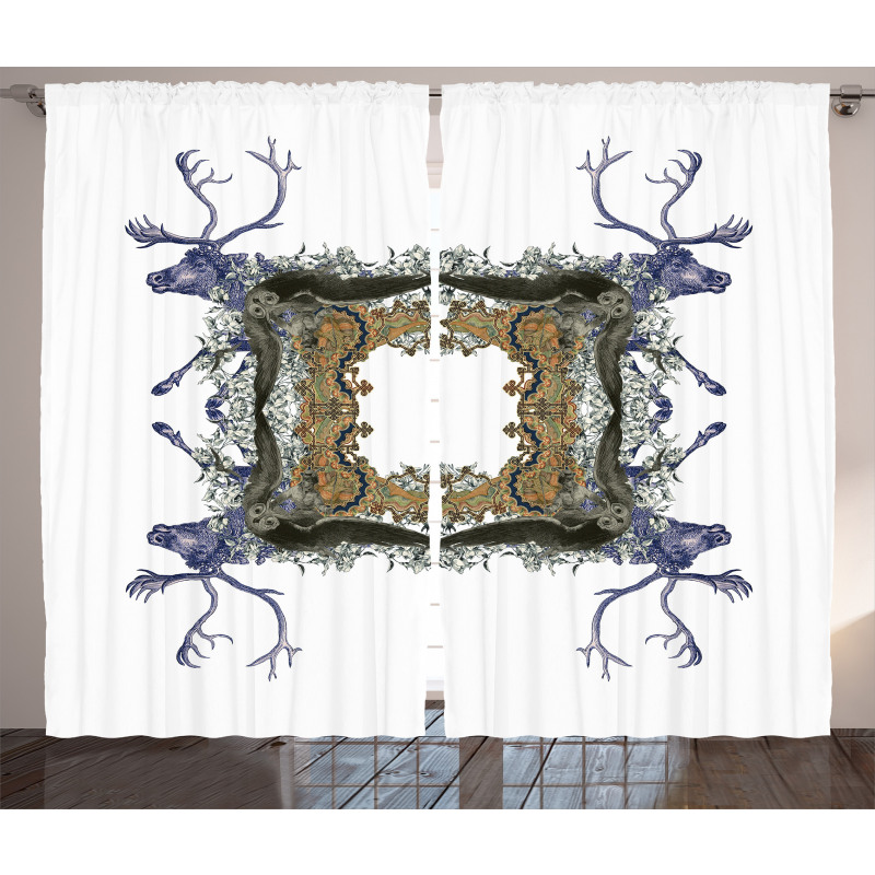 Hunter Wild Animals Curtain