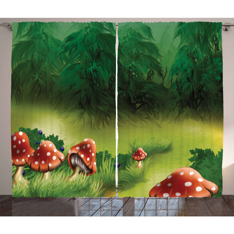 Wild Magic Wonderland Curtain