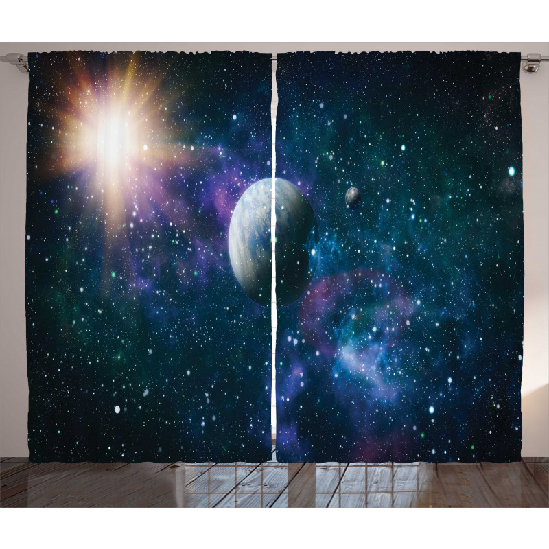 Celestial Scene Curtain