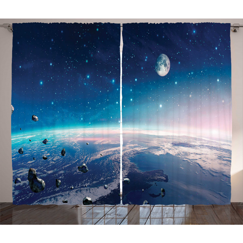 Image of Nebula Asteroids Curtain