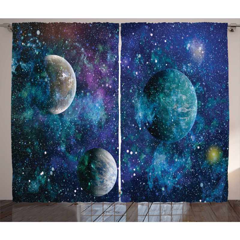 Universe Concept Curtain