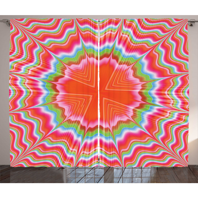 Psychedelic Fractal Curtain