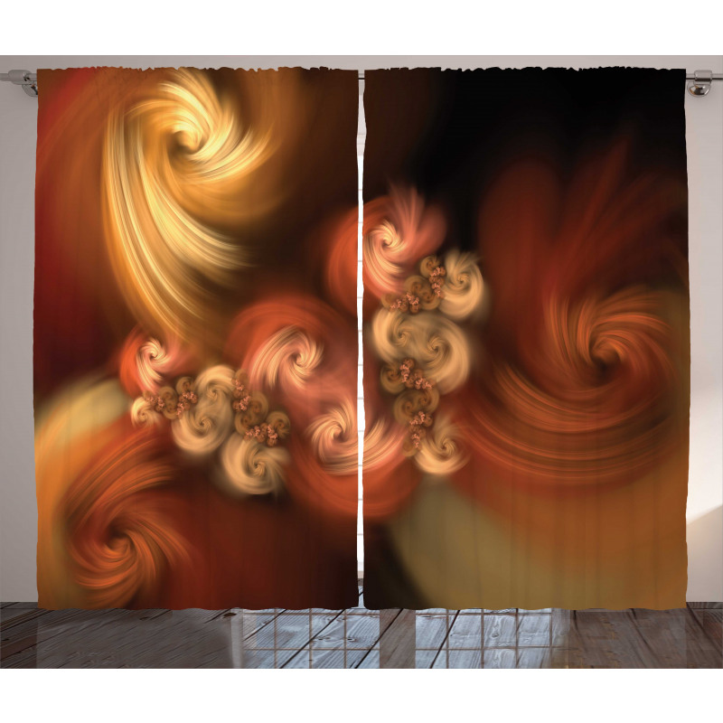 Fractal Spiral Curtain