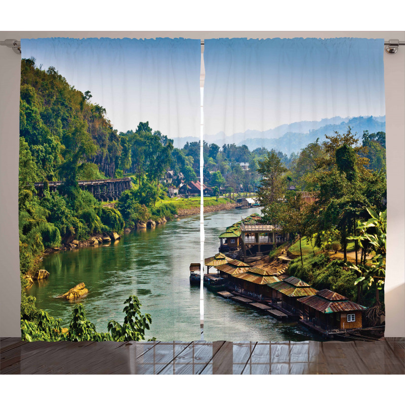 Tropic Thai Village Curtain