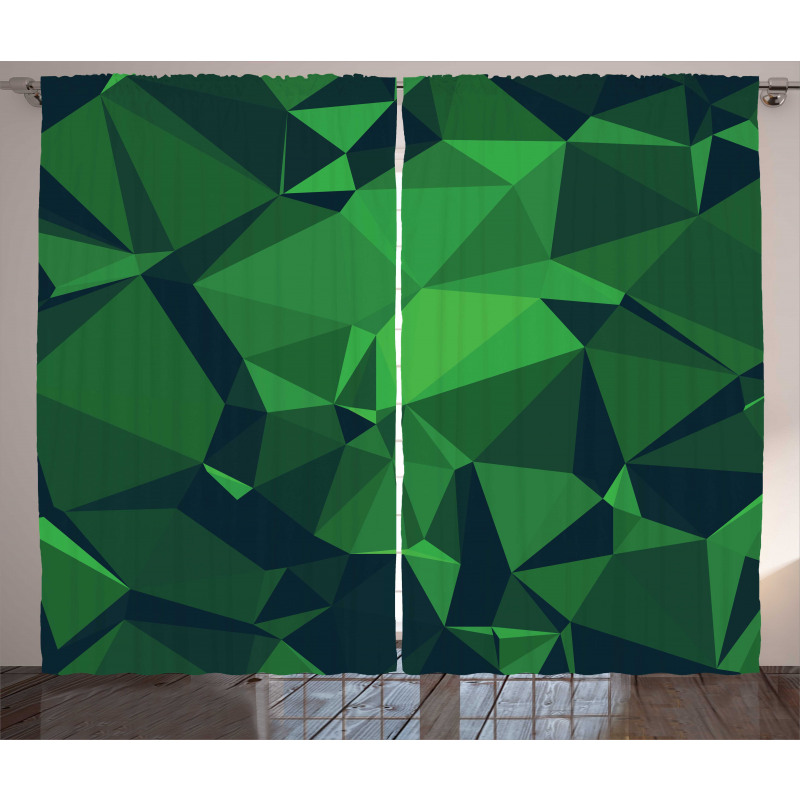 Abstract Poly Curtain