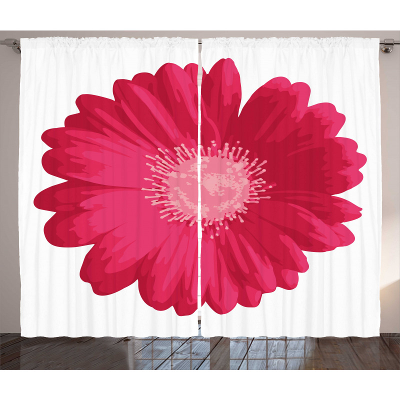 Close up Flower Curtain