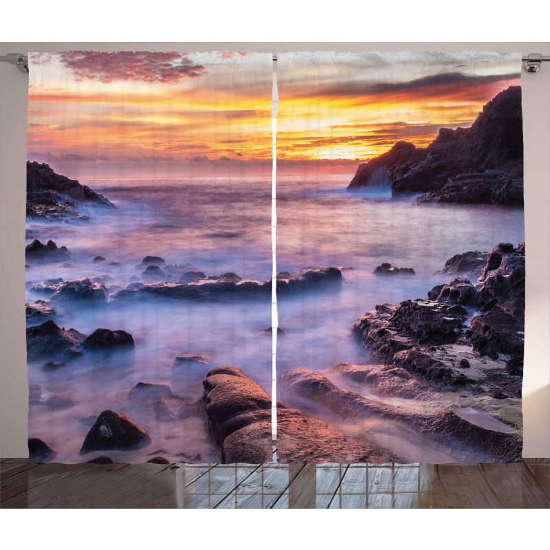 Sunrise Halona Beach Curtain