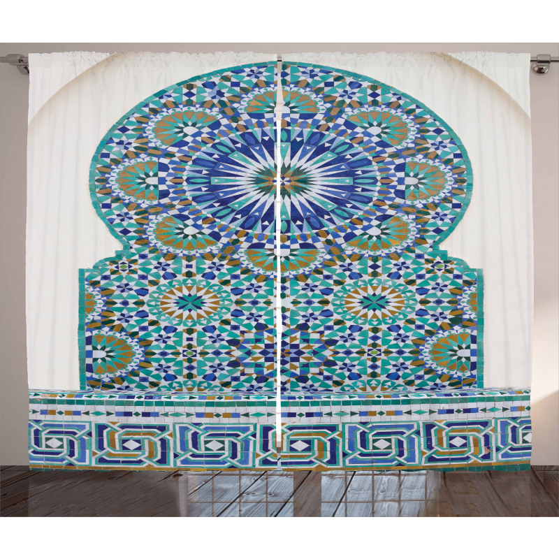 Eastern Ceramic Tile Curtain