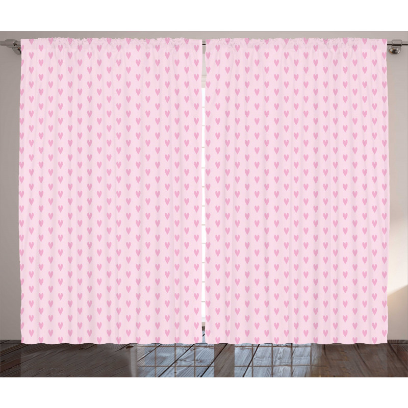 Minimal Pinkish Curtain