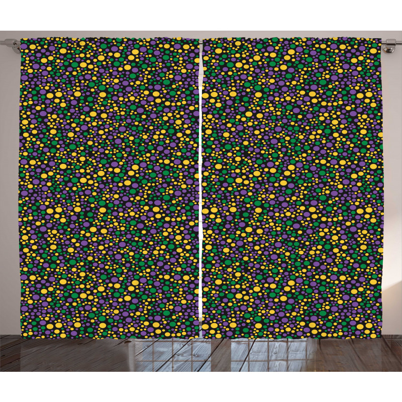 Colorful Spots Curtain