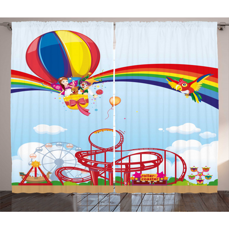 Childish Fun Concept Curtain