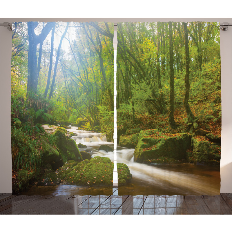 Forest at Golitha Falls Curtain