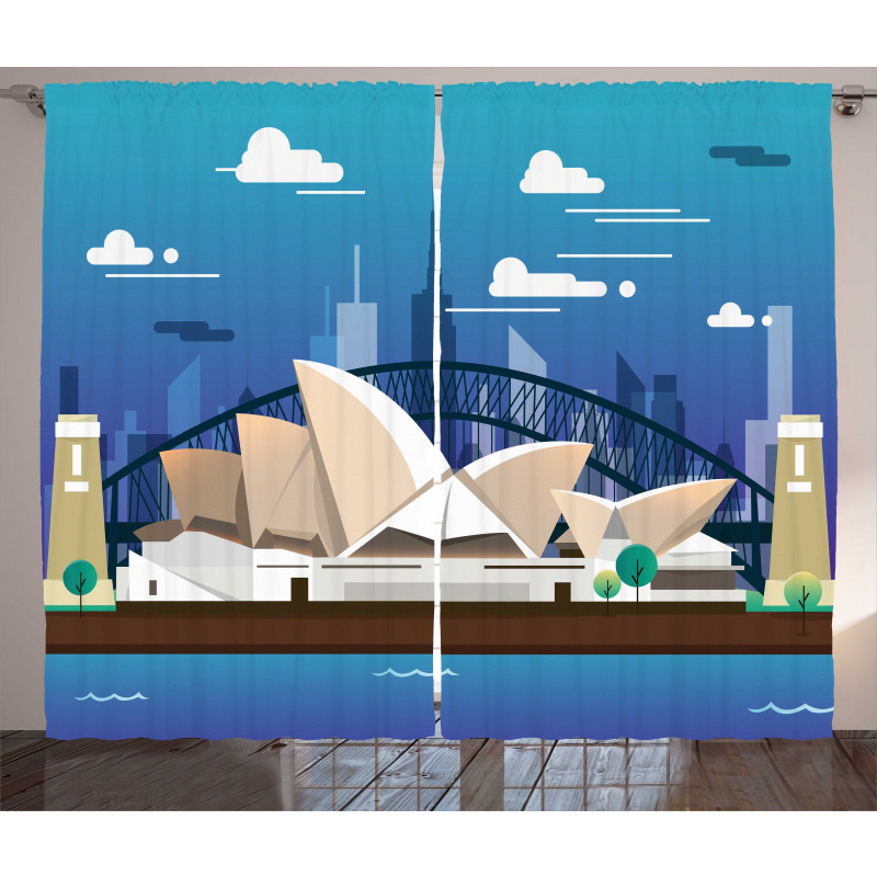 Sidney Opera House Bridge Curtain