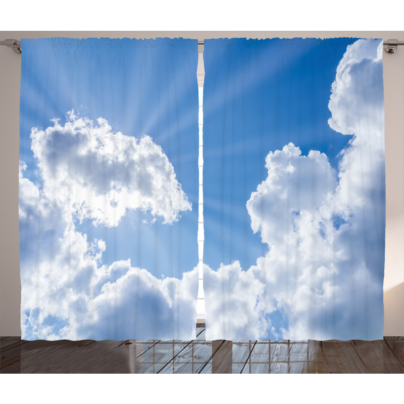 Clouds Scenery Curtain