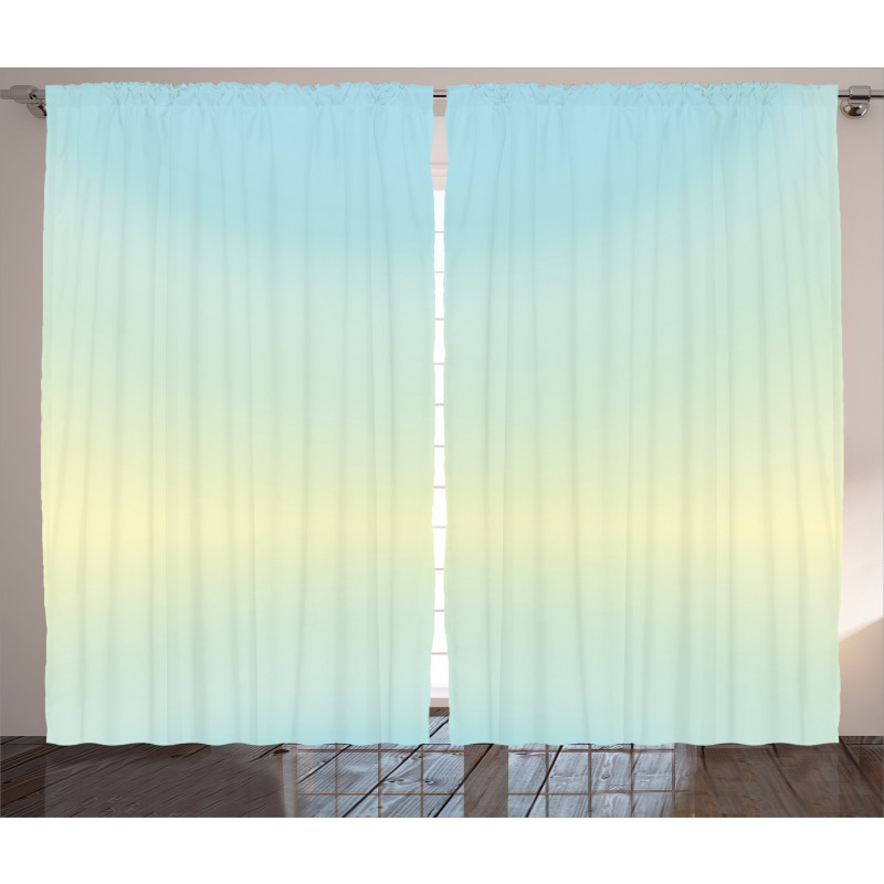 Abstract Modern Ombre Curtain