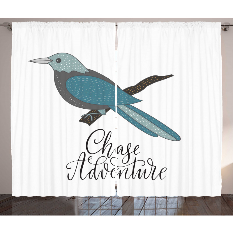 Chase Adventure Exotic Bird Curtain