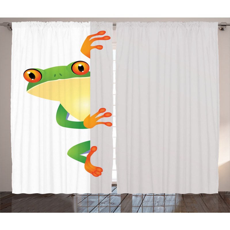 Frog Prince Reptiles Curtain