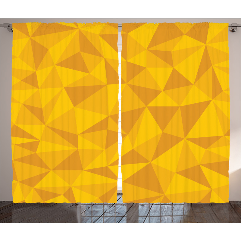 Abstract Mosaic Design Curtain