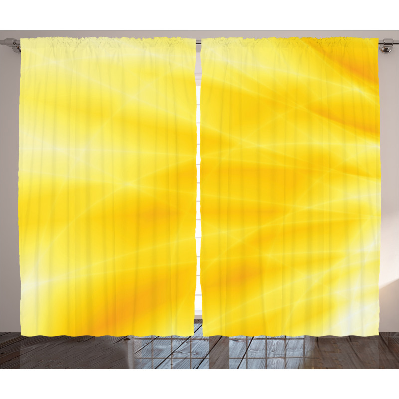Abstract Summer Sun Curtain