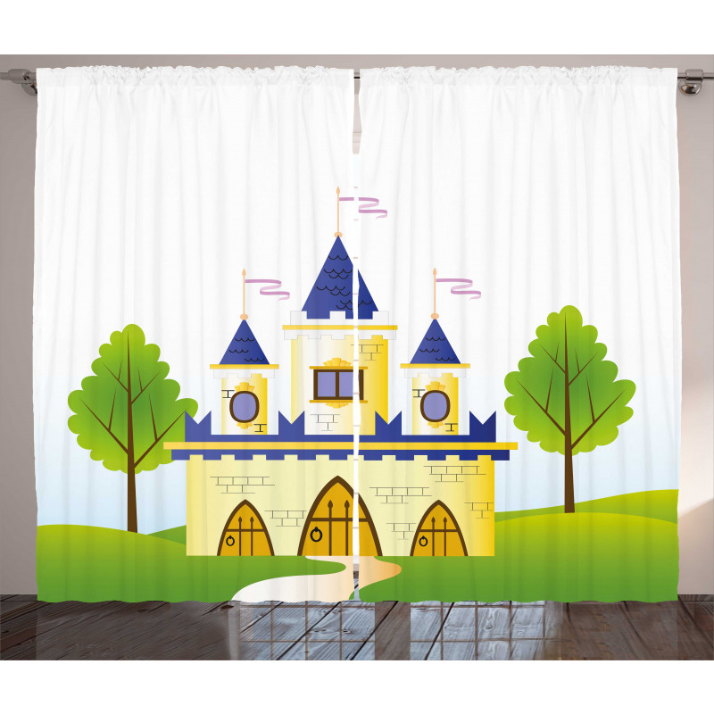 Magic Tale Land Fortress Curtain