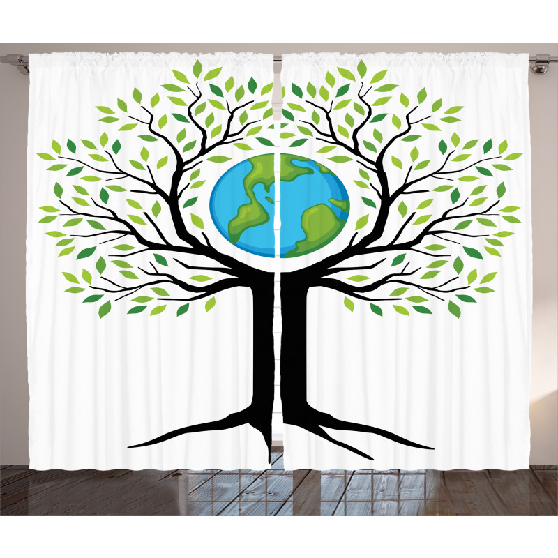 Green Friendly Earth Curtain