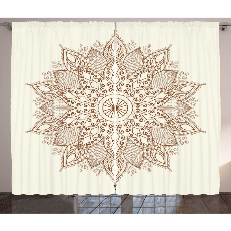 Flower Lace Curtain