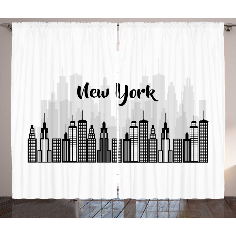 Monochrome and Modern Curtain