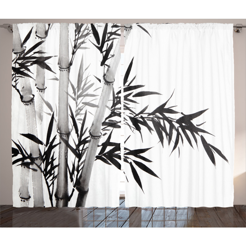 Chinese Calligraphy Curtain