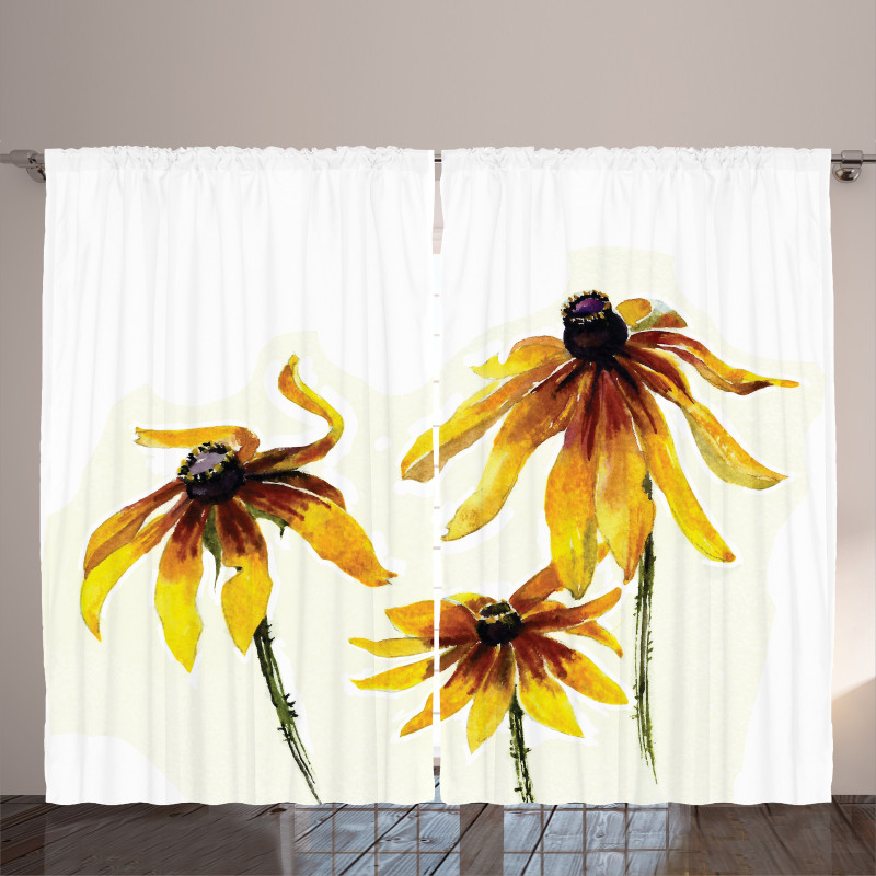 Daisies Garden Curtain