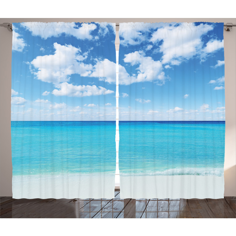 Hawaiian Seascape Curtain