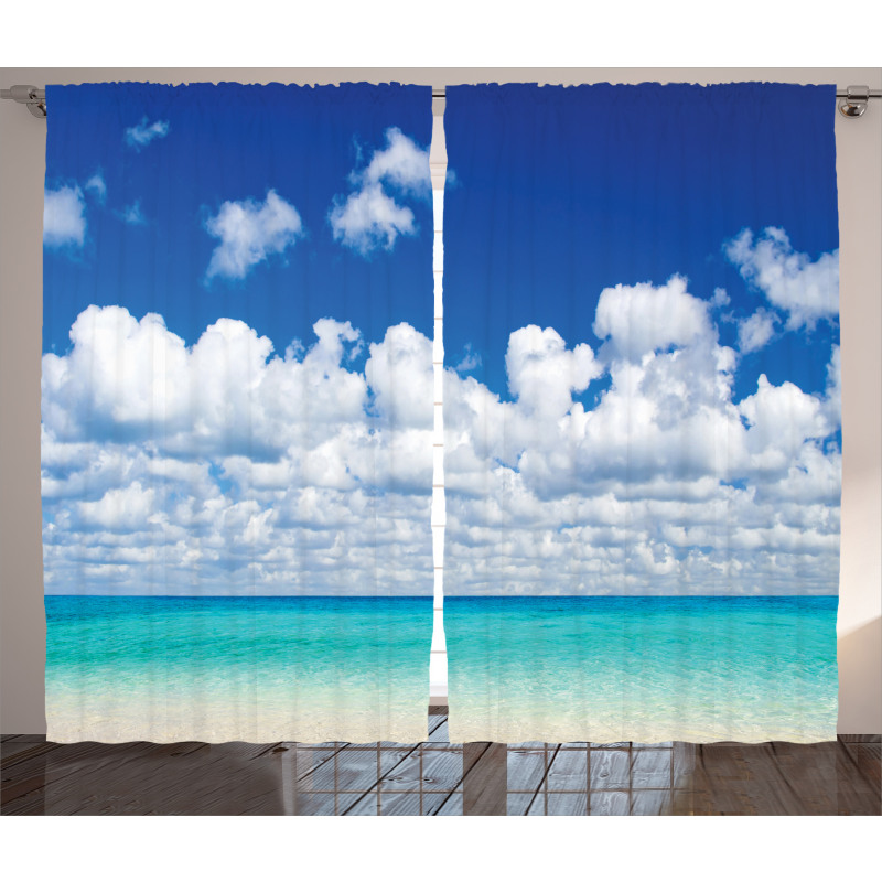 Hawaiian Exotic Sky Curtain