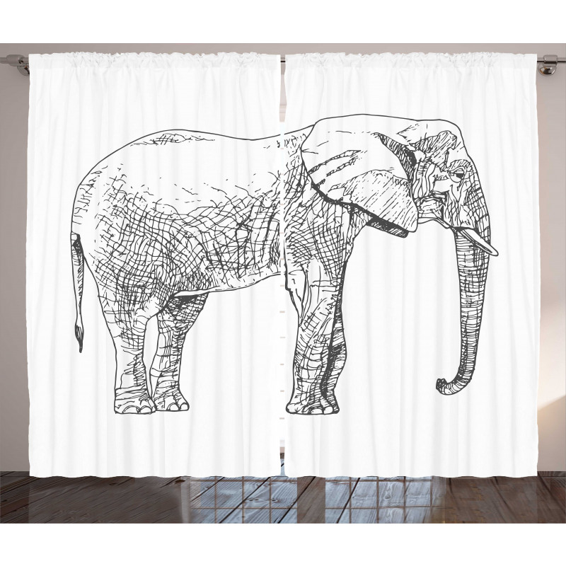 Creative Mammal Curtain
