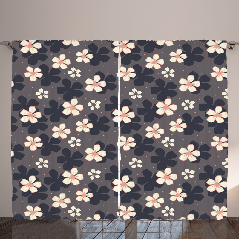 Continuous Cherry Blossom Curtain